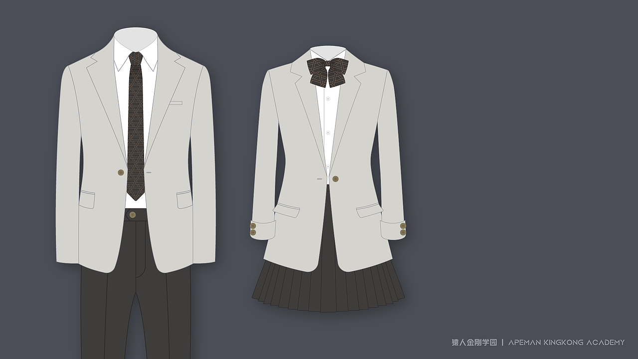 猿人金刚学园VI | 一组之前的商业案例（图ZMzU1MTE3NDEy） - 品牌 - 站酷设计师虎半猫原创素材 - 站酷ZCOOL