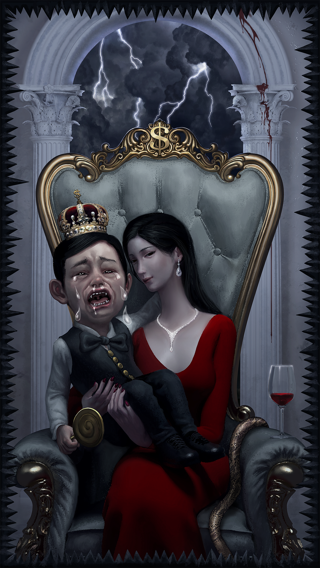 大宝贝（图ZMzI3MTcxODI4） - 艺术插画 - 站酷设计师圆满YUANMAN原创素材 - 站酷ZCOOL
