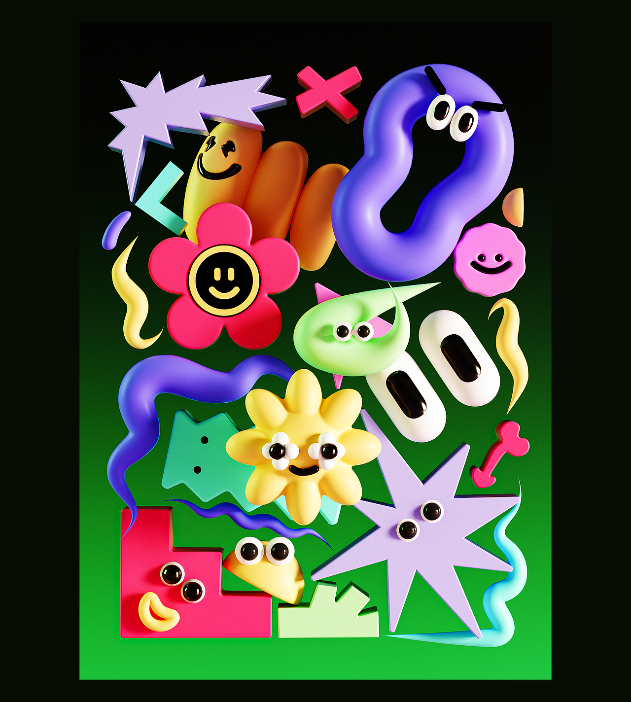 动力学堆叠（图ZMzUxNzgxNjYw） - 其他三维 - 站酷设计师小小爬原创素材 - 站酷ZCOOL