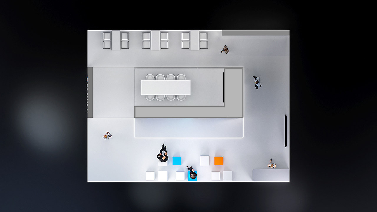 Tech Booth Design（图ZMzA0MTU4NDky） - 展陈设计 - 站酷设计师HiveFundesign原创素材 - 站酷ZCOOL