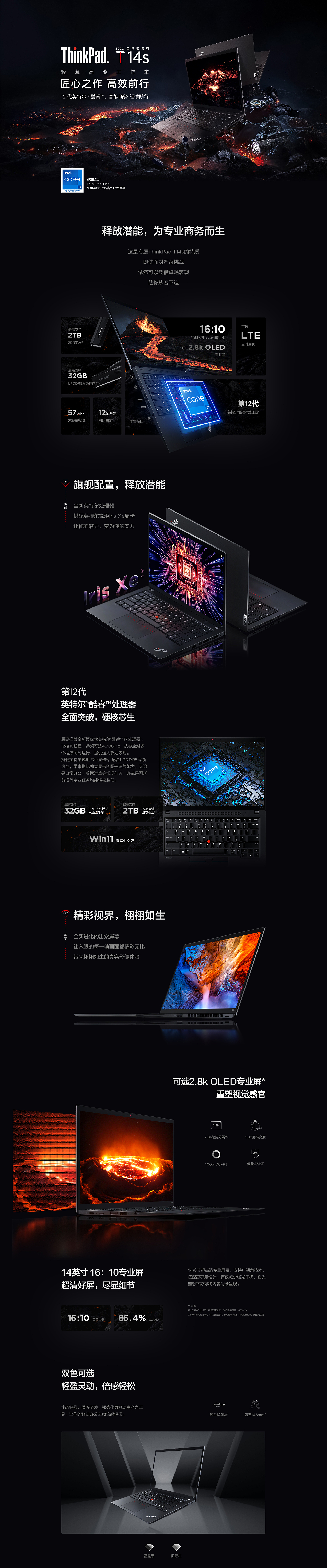 ThinkPad2022详情页