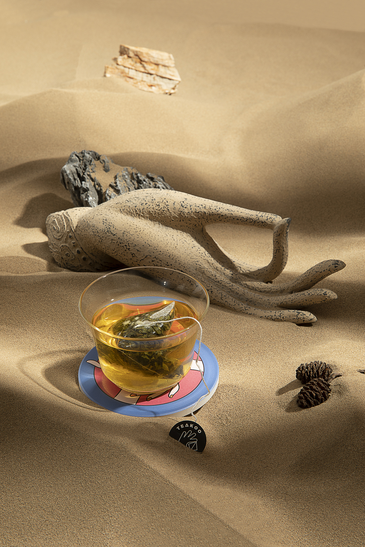 茶小空&石窟星球联名礼盒拍摄