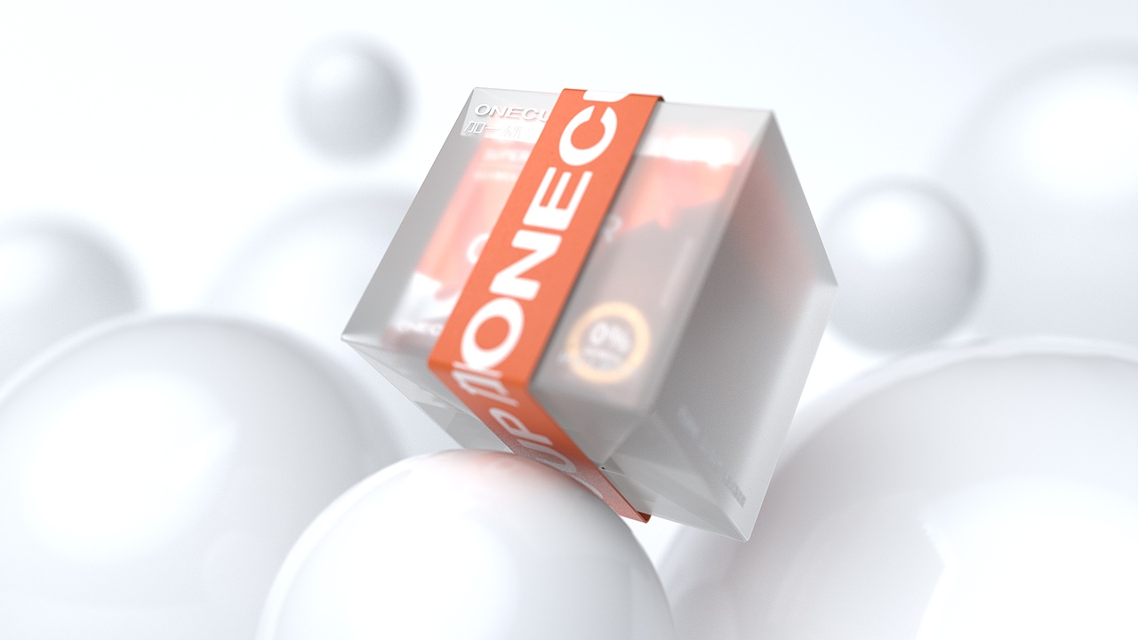 ONECUP超级牛乳咖啡包装设计