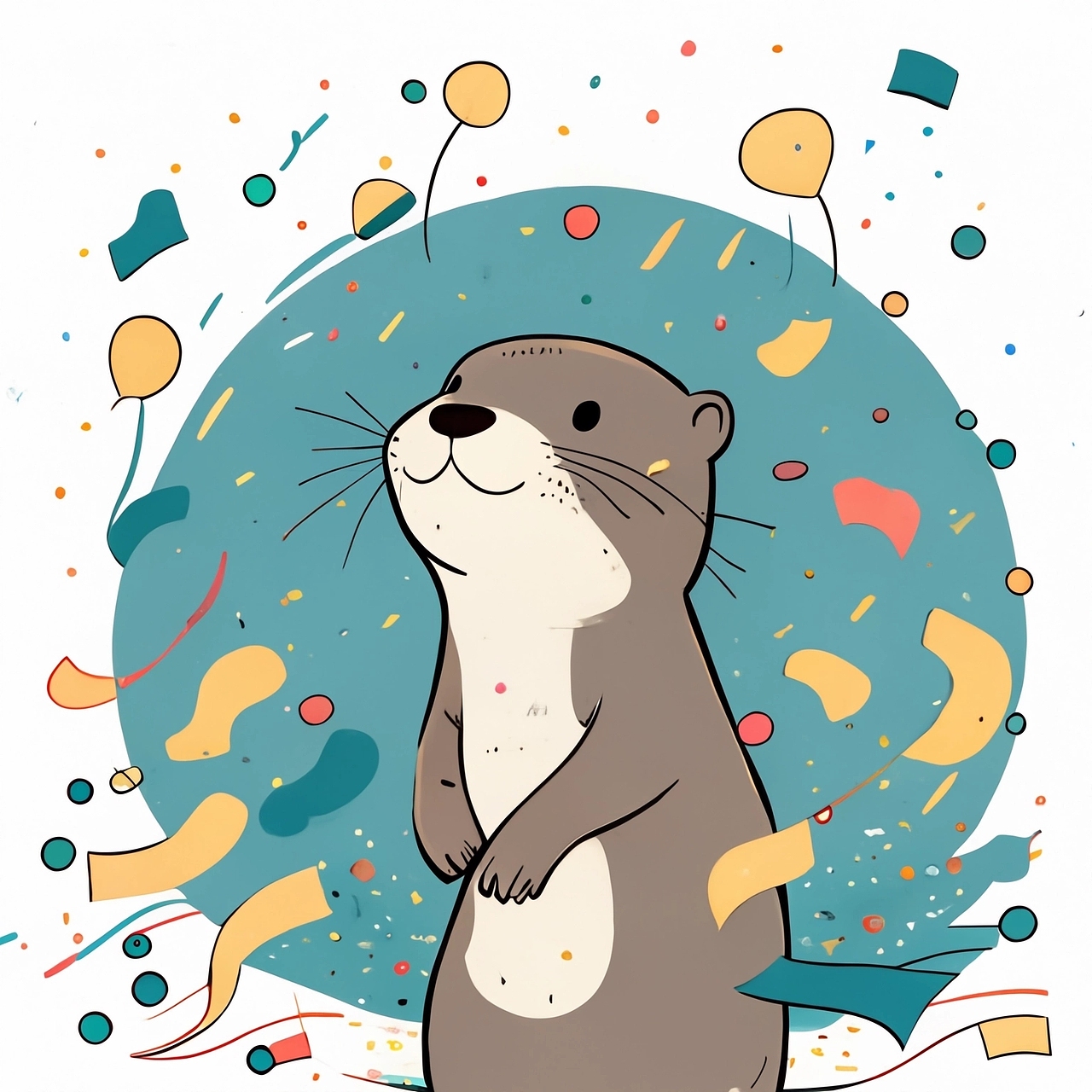 cute cat（图ZMzQ2NDczNTg0） - 艺术插画 - 站酷设计师红心鸟原创素材 - 站酷ZCOOL