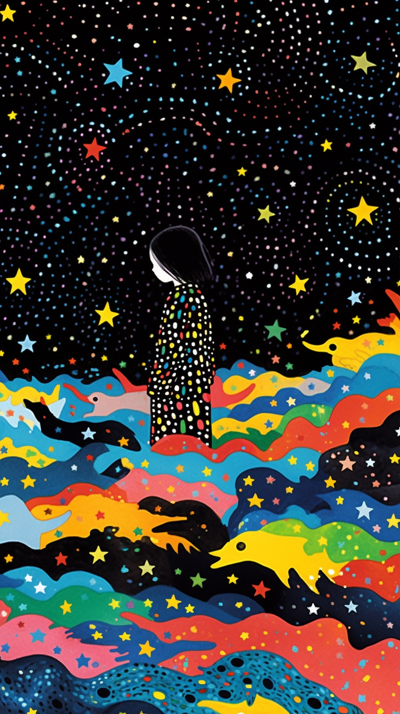 「与星星对画」为“星星的孩子”带来温暖和快乐（图ZMzY0NjQzOTMy） - 儿童插画 - 站酷设计师YANGII李陽原创素材 - 站酷ZCOOL