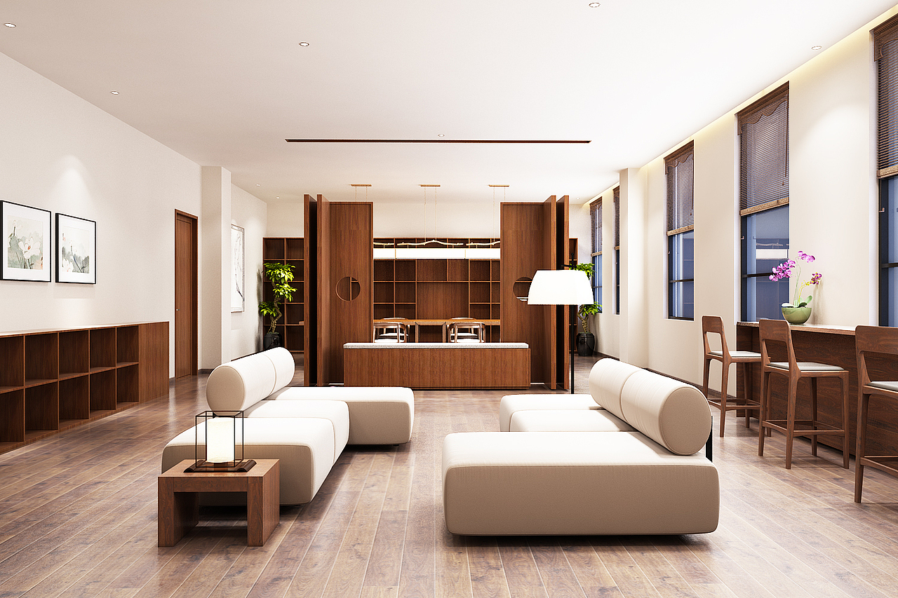 办公空间·室内设计（图ZMzEyOTQ2ODky） - 商业空间设计 - 站酷设计师华意设计原创素材 - 站酷ZCOOL