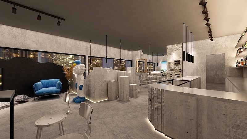 『厦门』90m² 咖啡店℃ 时尚工业风（图ZMzAzNzA4OTQ0） - 酒店餐饮设计 - 站酷设计师上海驽色餐饮设计原创素材 - 站酷ZCOOL
