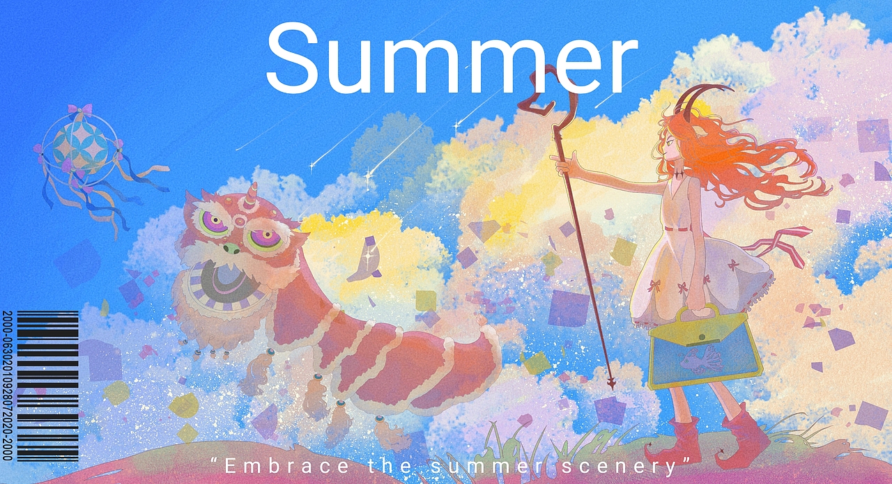 光夏（图ZMzAzMjIyNTY0） - 绘本 - 站酷设计师洽啥哟原创素材 - 站酷ZCOOL