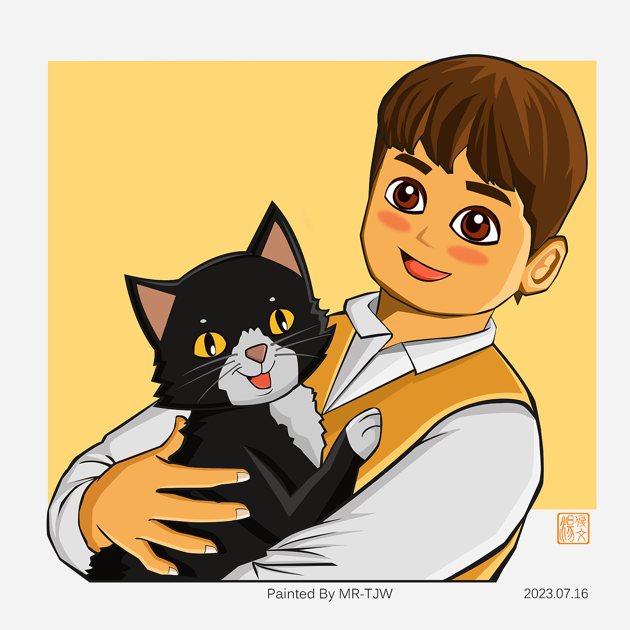 近期6张人物卡通形象（图ZMzQ1OTAwODA0） - 创作习作 - 站酷设计师汤俊文MRTJW原创素材 - 站酷ZCOOL