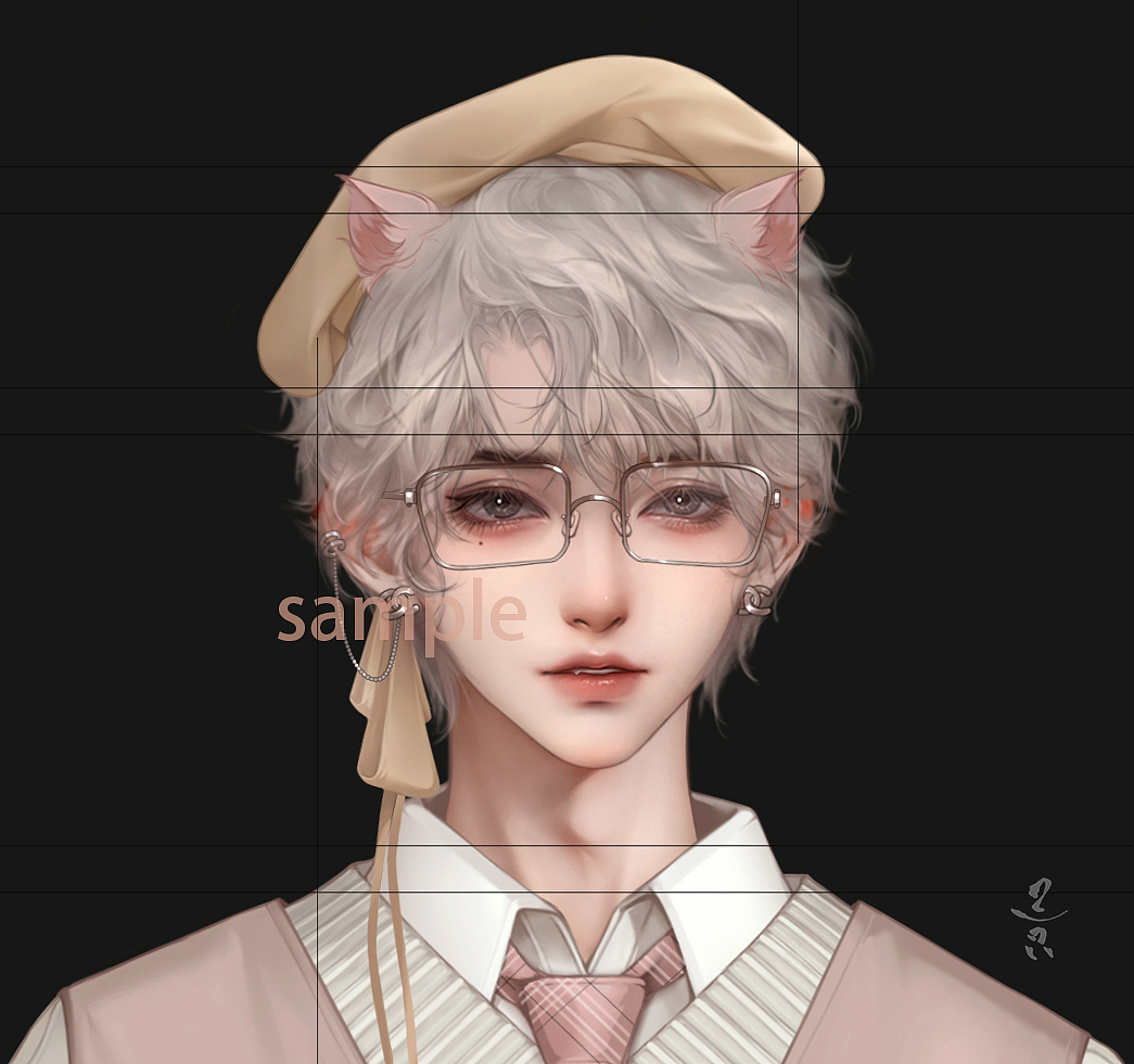 现男立绘（图ZMzMxNjMyNzE2） - 商业插画 - 站酷设计师三只只原创素材 - 站酷ZCOOL