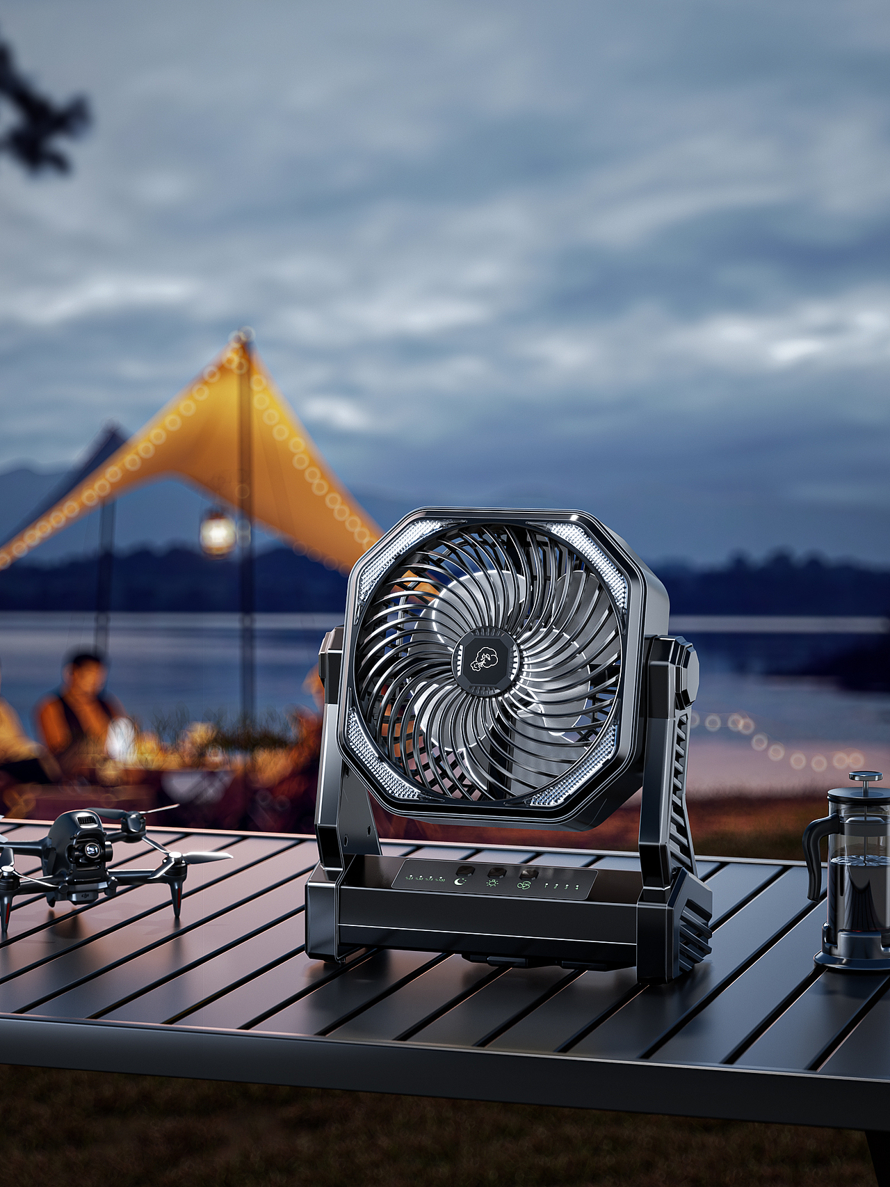 最近的一些风扇渲染