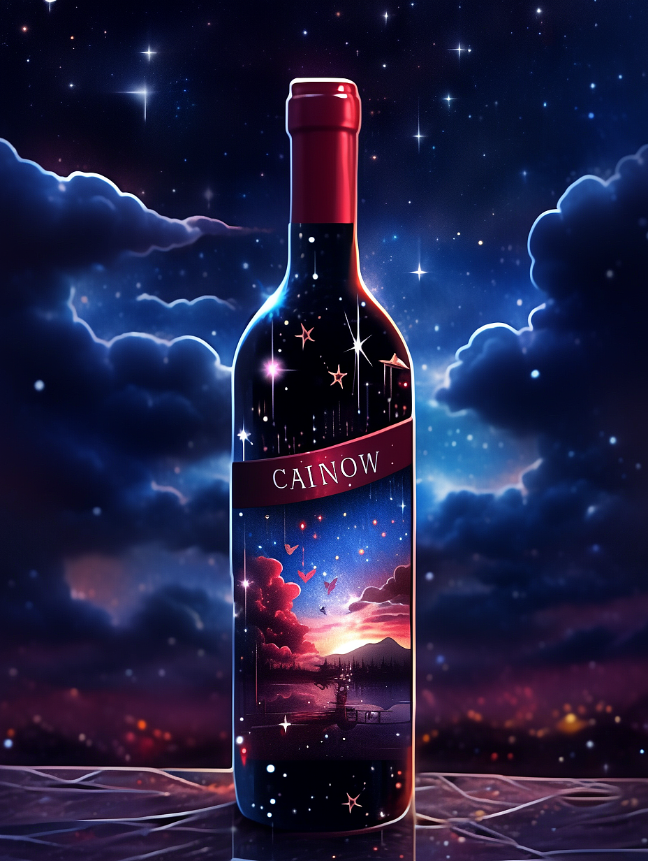 AI包装设计 | 红酒
