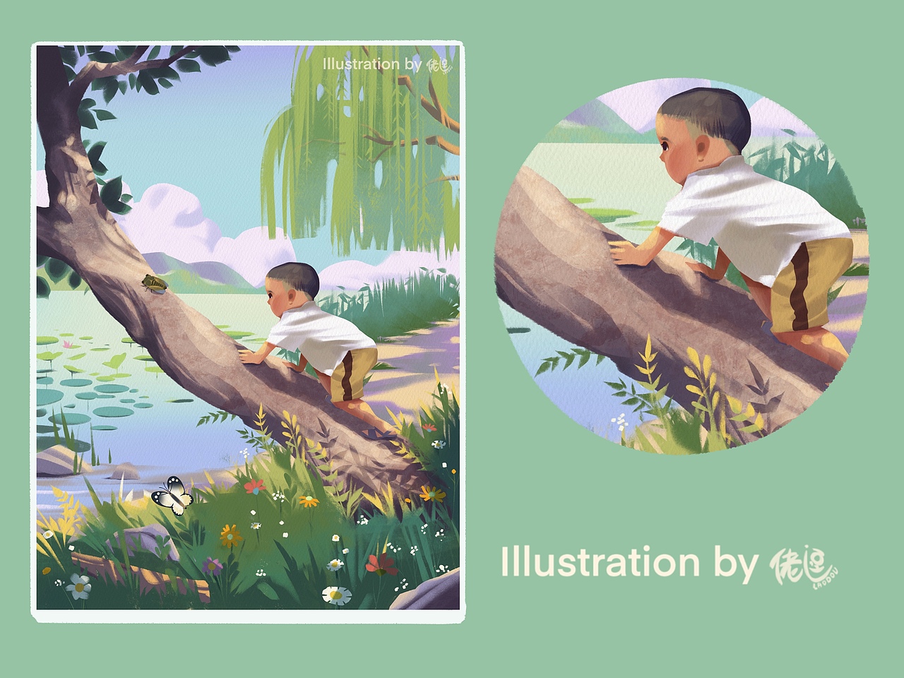 近期作品总结（图ZMzA1Njg1NjMy） - 儿童插画 - 站酷设计师佬逗佬逗原创素材 - 站酷ZCOOL