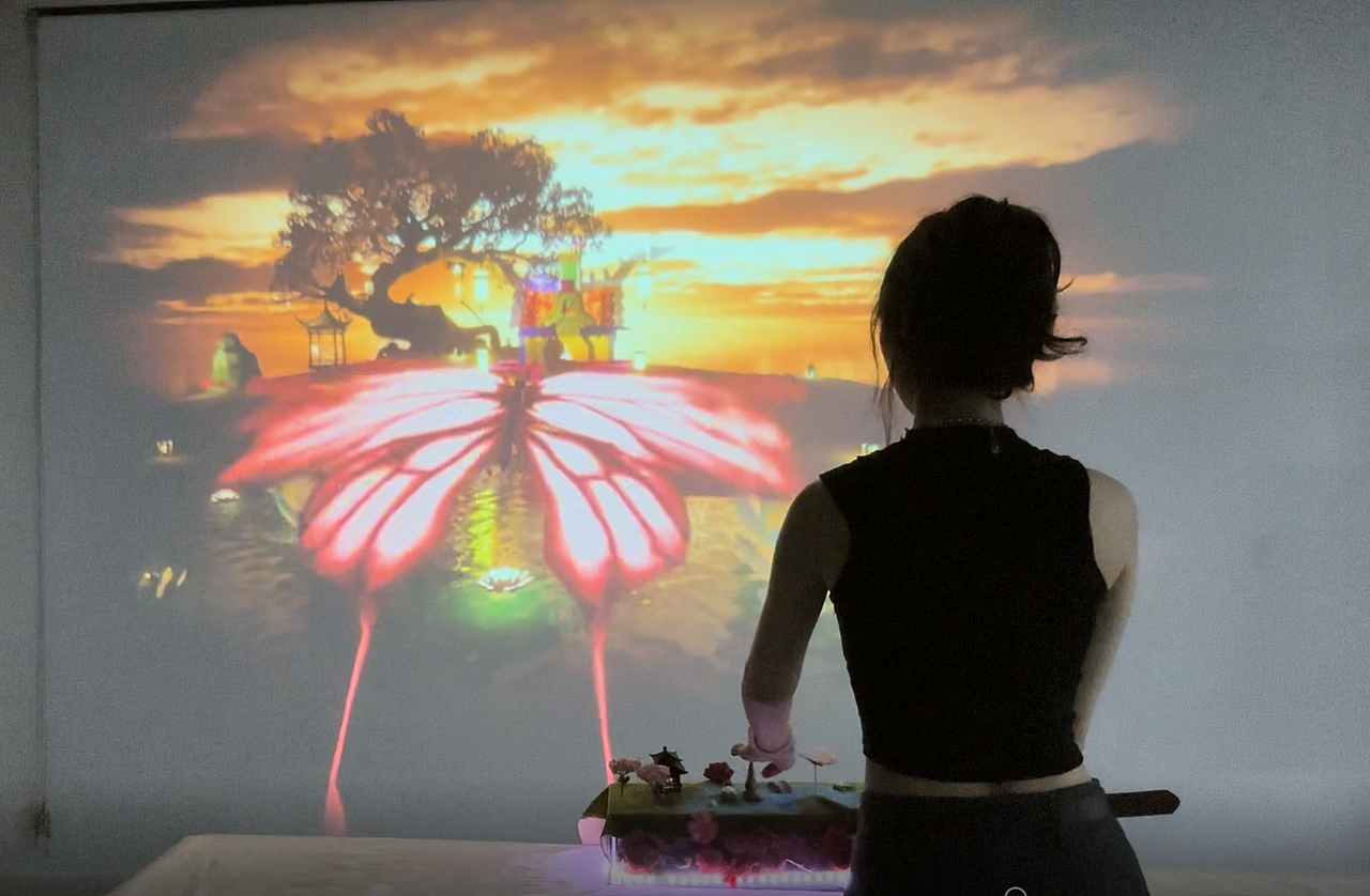 交互型装置艺术《牡丹亭》（图ZMzM4Nzg0NzQ4） - 人机交互 - 站酷设计师Z668966925原创素材 - 站酷ZCOOL