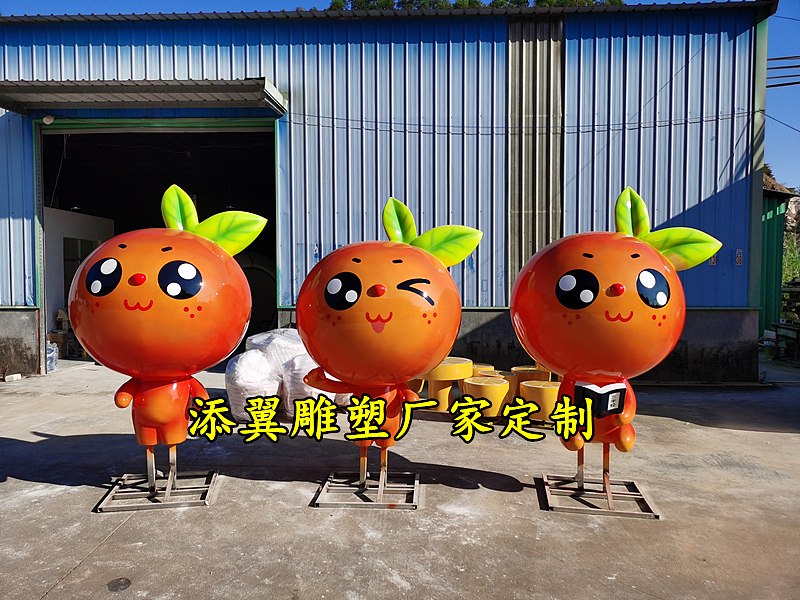 水果田园综合体建设玻璃钢橘子公仔雕塑万亩景观等你赏（图ZMzI1NzExNjky） - 雕塑 - 站酷设计师美陈艺术雕塑原创素材 - 站酷ZCOOL
