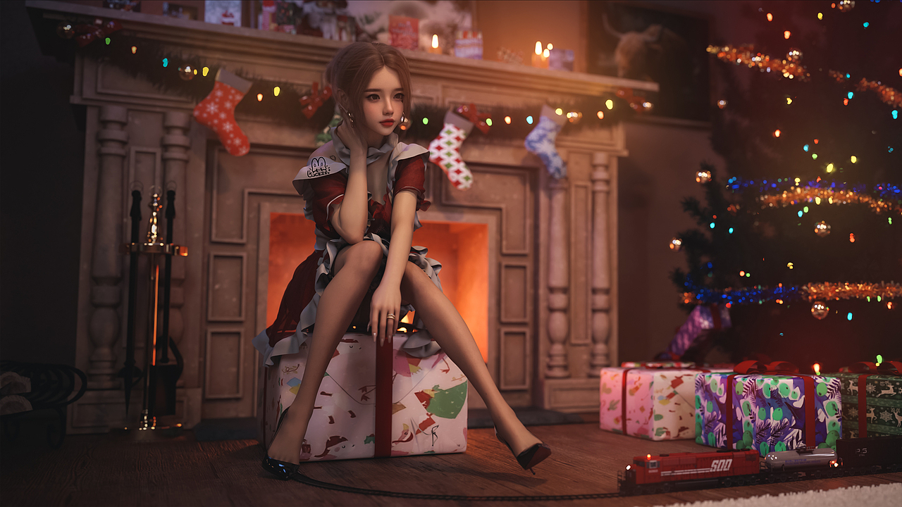 网络杂图《美人兮》见之不忘