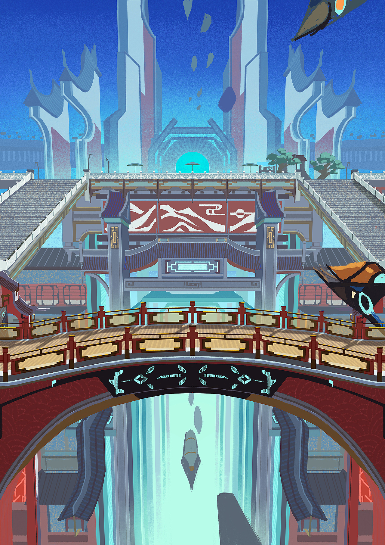 崩铁同人 仙舟罗浮（图ZMzQzMjMyNTQw） - 艺术插画 - 站酷设计师北椴原创素材 - 站酷ZCOOL