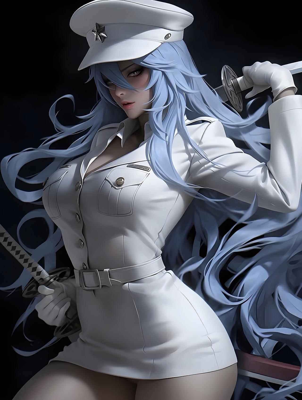 来自女王大人的气场压强!仿捏一个艾斯德斯将军