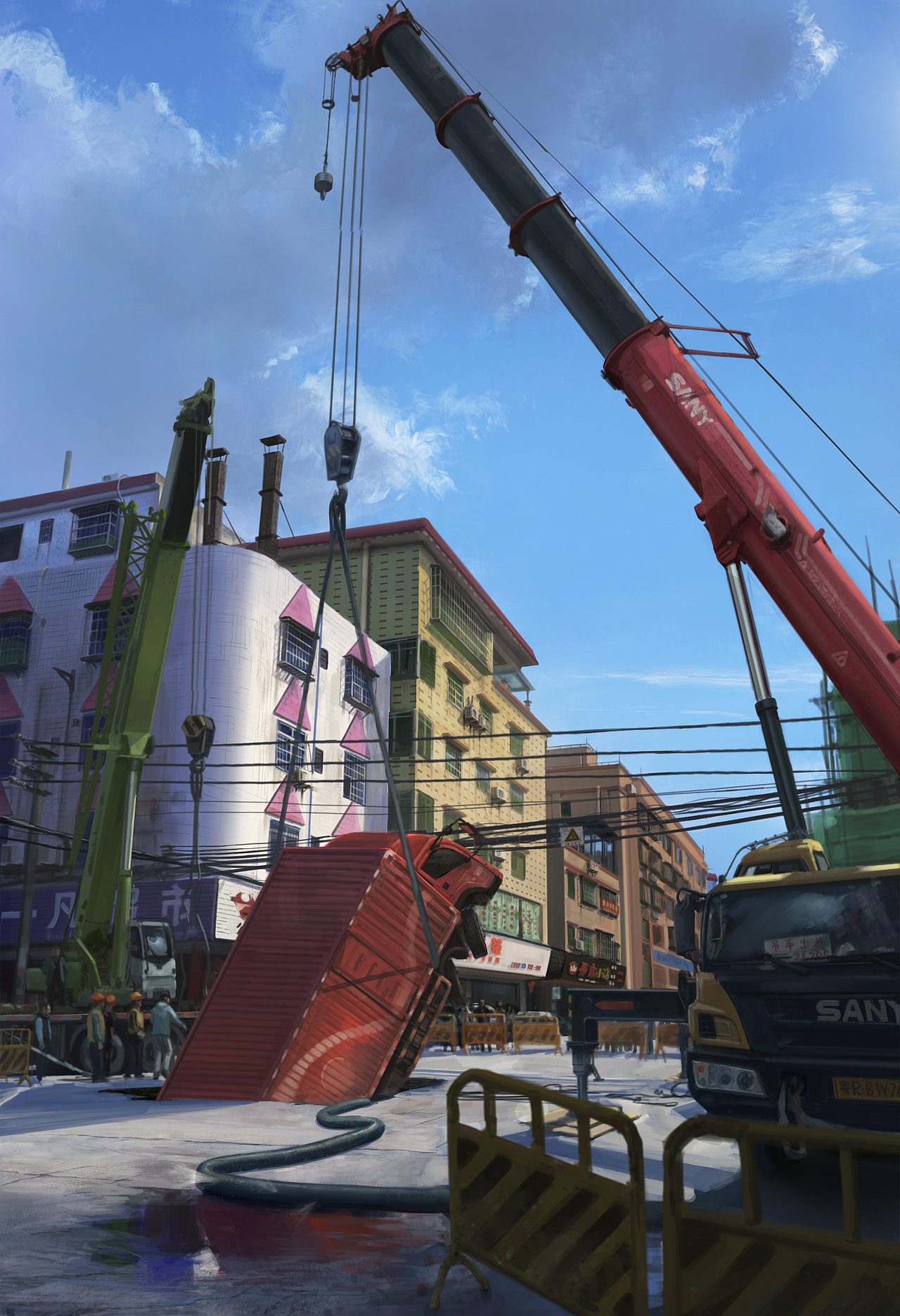 龙山-地陷（图ZMzYxNzY4NzM2） - 创作习作 - 站酷设计师FreedomWG原创素材 - 站酷ZCOOL