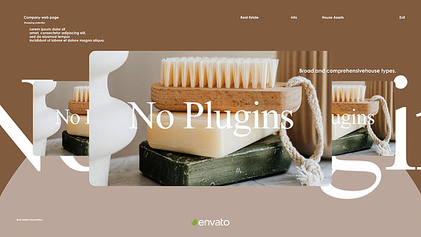 PR模板|轻食日化产品介绍宣传图片展示动画开场