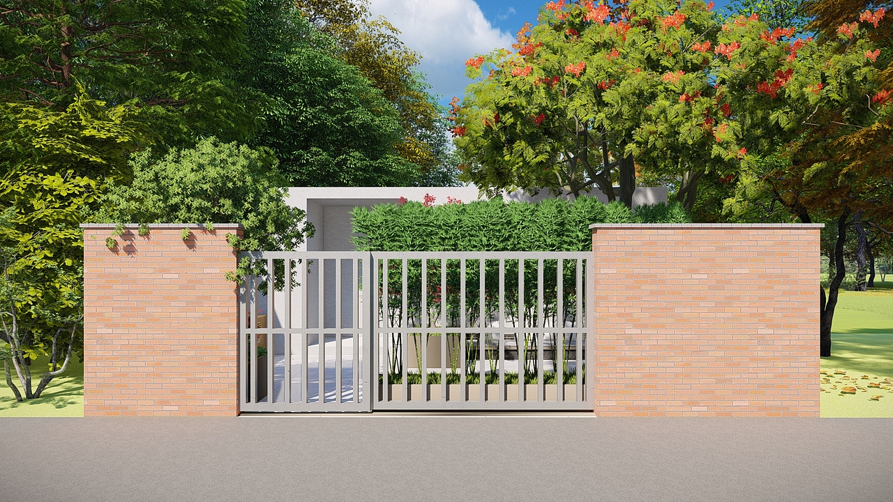 小庭院空间景观设计（图ZMzQxMTk4MzYw） - 景观设计 - 站酷设计师周小粥粥原创素材 - 站酷ZCOOL