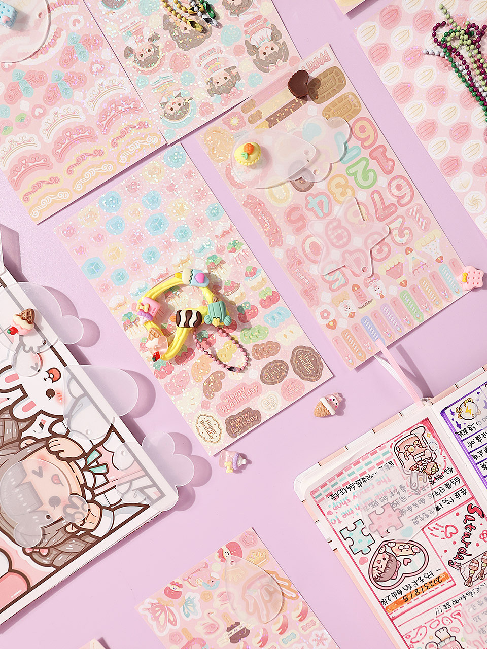 小麻薯手账摄影