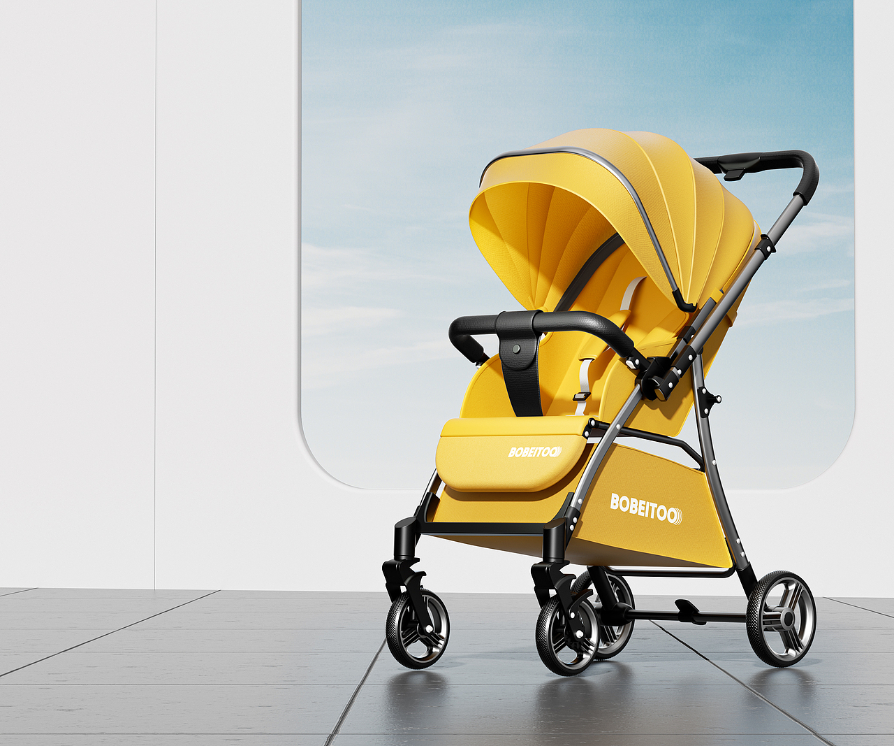 6月渲染合集 母婴产品 遛娃神器 婴儿推车（图ZMzQzOTkwMjQw） - 产品 - 站酷设计师三巡理方原创素材 - 站酷ZCOOL