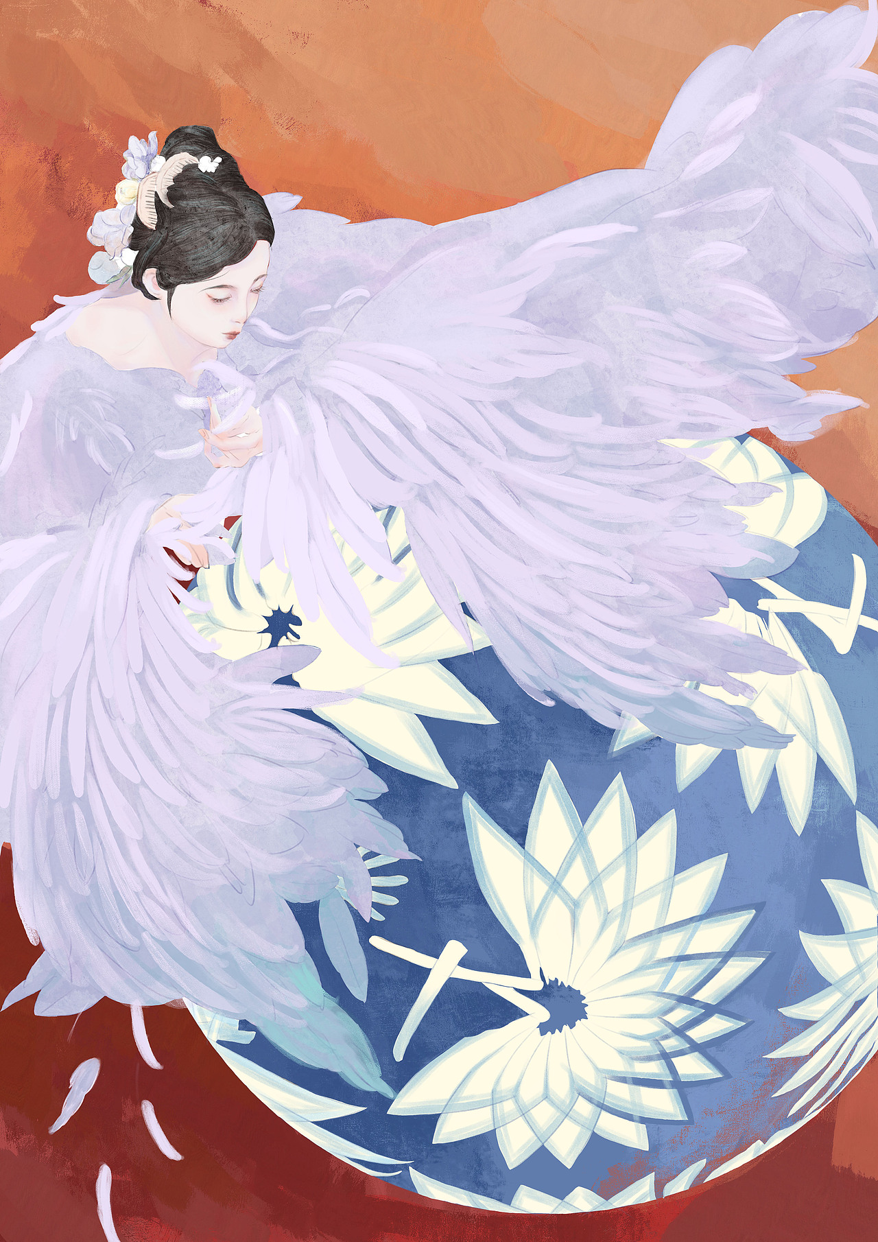手鞠球（图ZMzQwNzg2ODU2） - 创作习作 - 站酷设计师花落可知多少原创素材 - 站酷ZCOOL