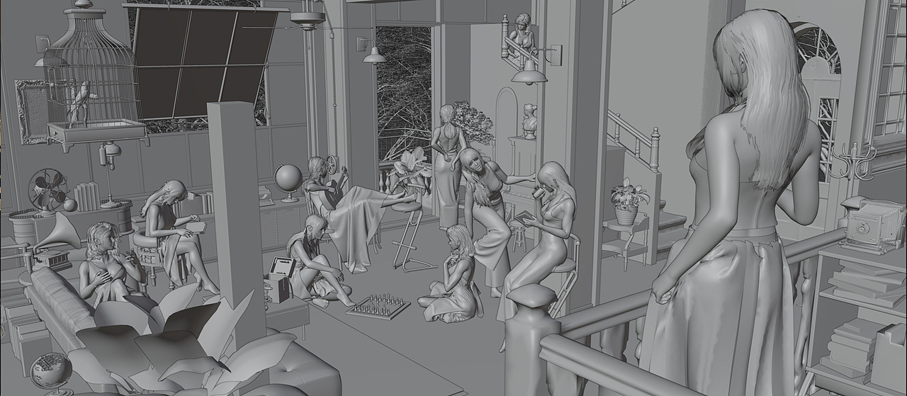 放松时间（图ZMzEzODE3NzA4） - 概念设定 - 站酷设计师啟强QIQIANG原创素材 - 站酷ZCOOL