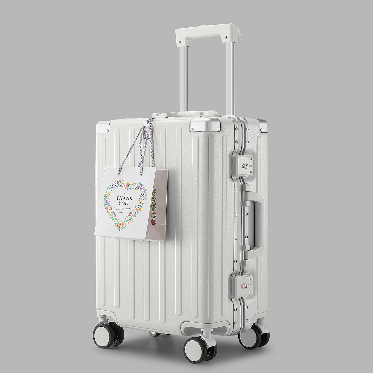 拉杆箱灰底图拍摄/产品广告摄影拍摄/影拓文化