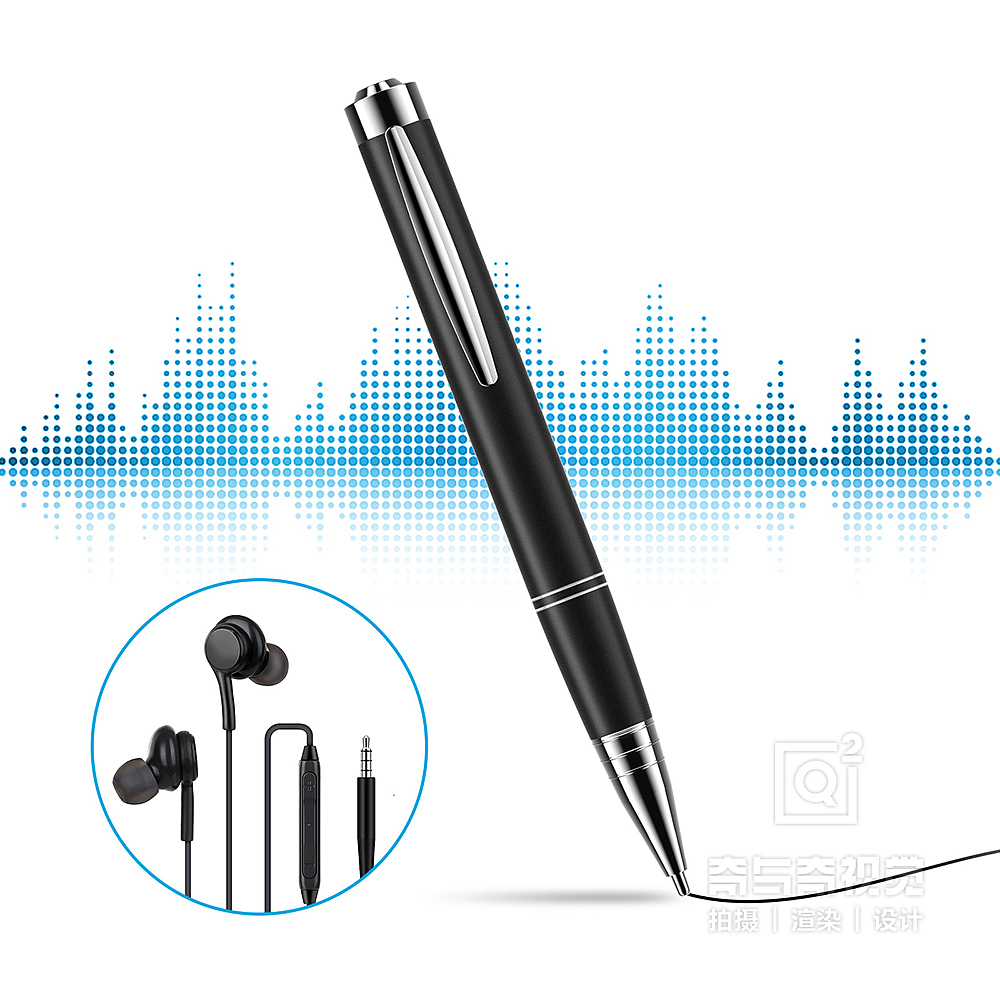 亚马逊产品建模渲染 录音笔亚马逊主图设计