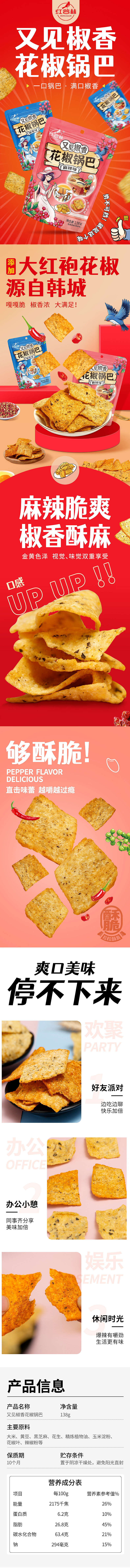 电商 锅巴 食品 美食详情