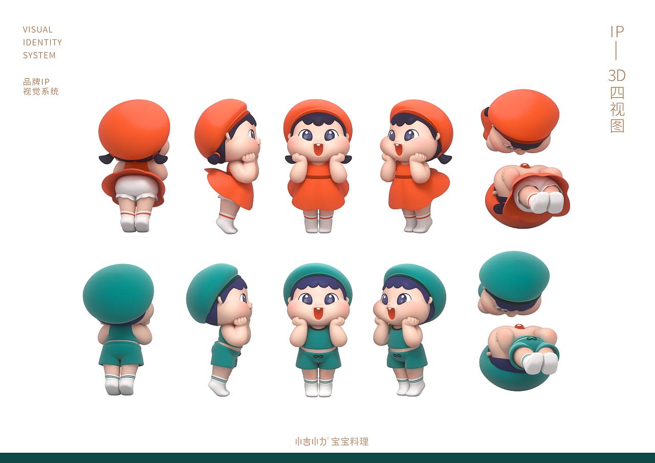 小吉小利LUCKY BABIES | 儿童餐饮品牌IP设计全案（图ZMzU1NTQyMDgw） - IP形象 - 站酷设计师漫延星球品牌设计原创素材 - 站酷ZCOOL