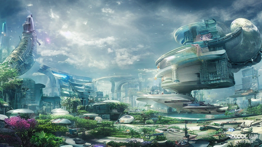 站酷ai【科技乌托邦】【精选版】