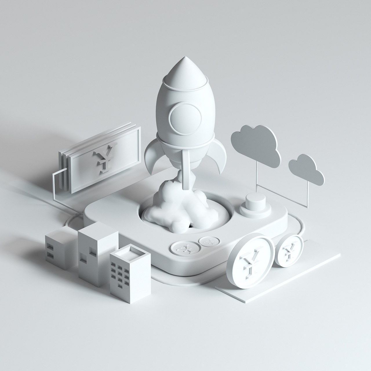 c4d 工作图及练习（图ZMzIzNzY2Njky） - 场景 - 站酷设计师盐马原创素材 - 站酷ZCOOL