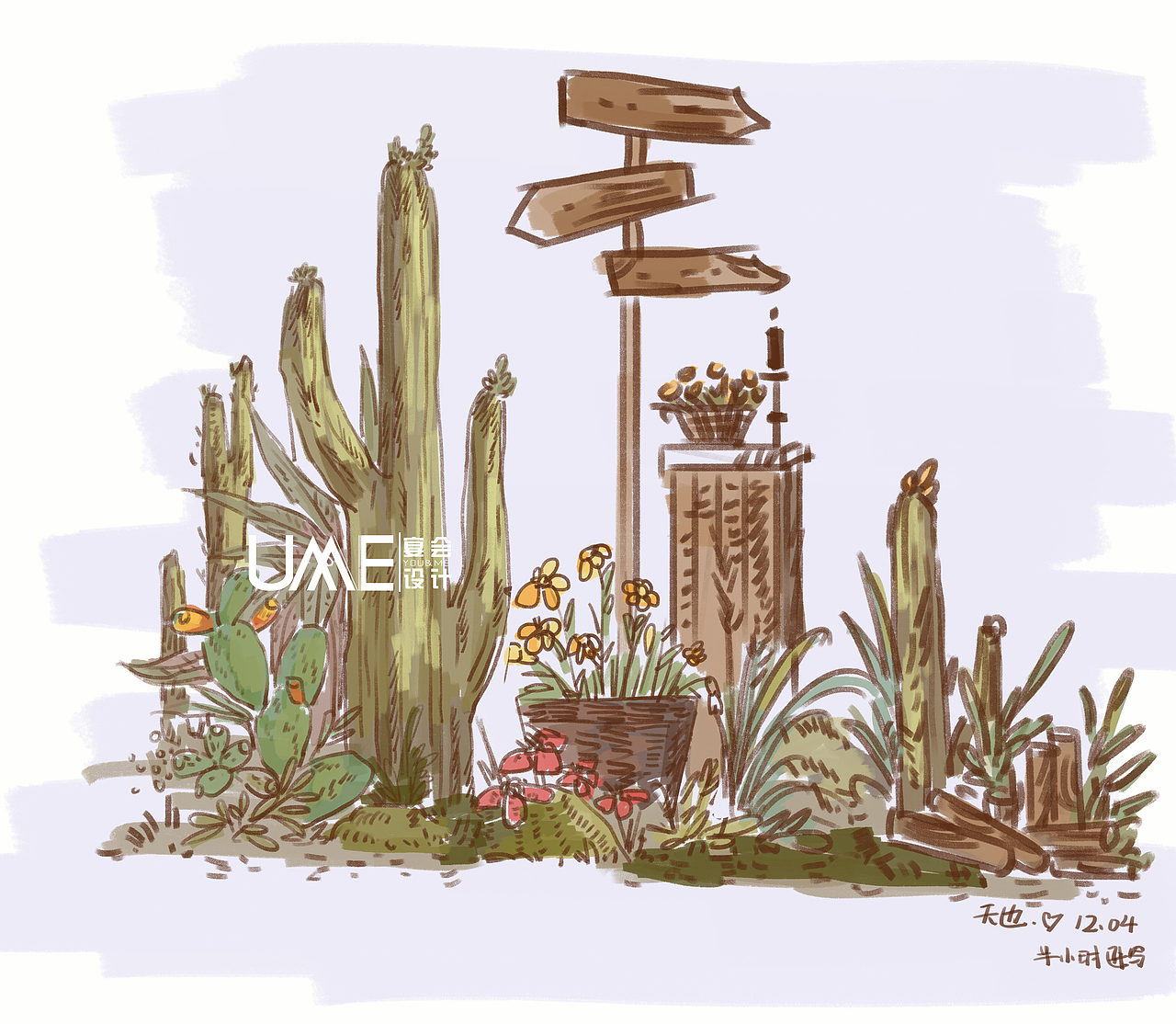 婚礼效果图分享（图ZMzAzNTQ0MzEy） - 商业插画 - 站酷设计师爱画画的天边原创素材 - 站酷ZCOOL