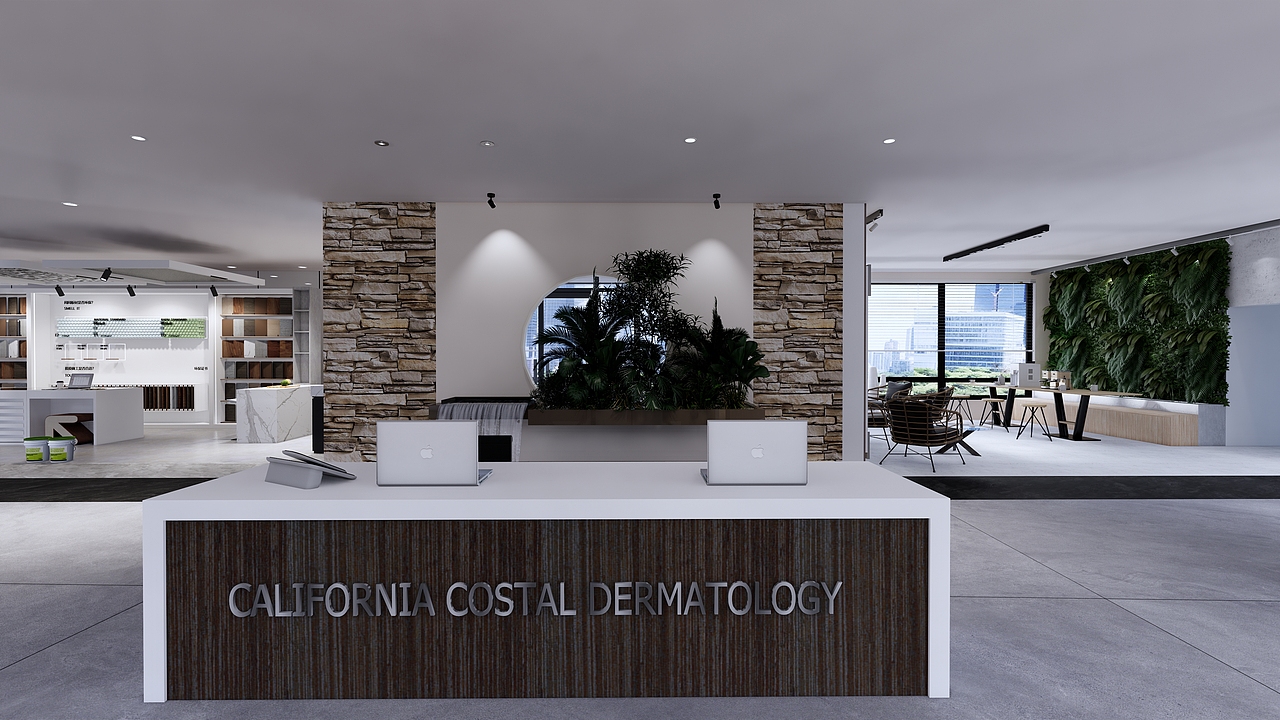 绿影+ 办公空间的气息