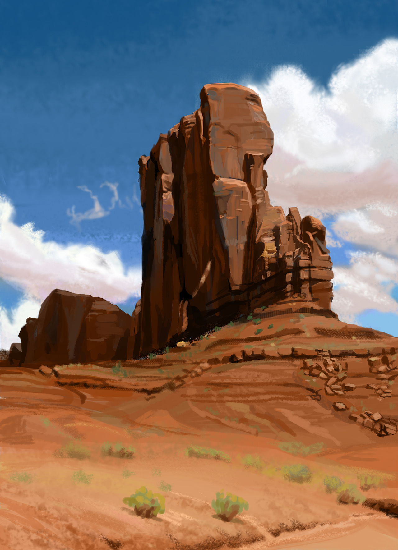 2022年6月场景练习（图ZMzA3ODIwNDU2） - 创作习作 - 站酷设计师瀑布海原创素材 - 站酷ZCOOL