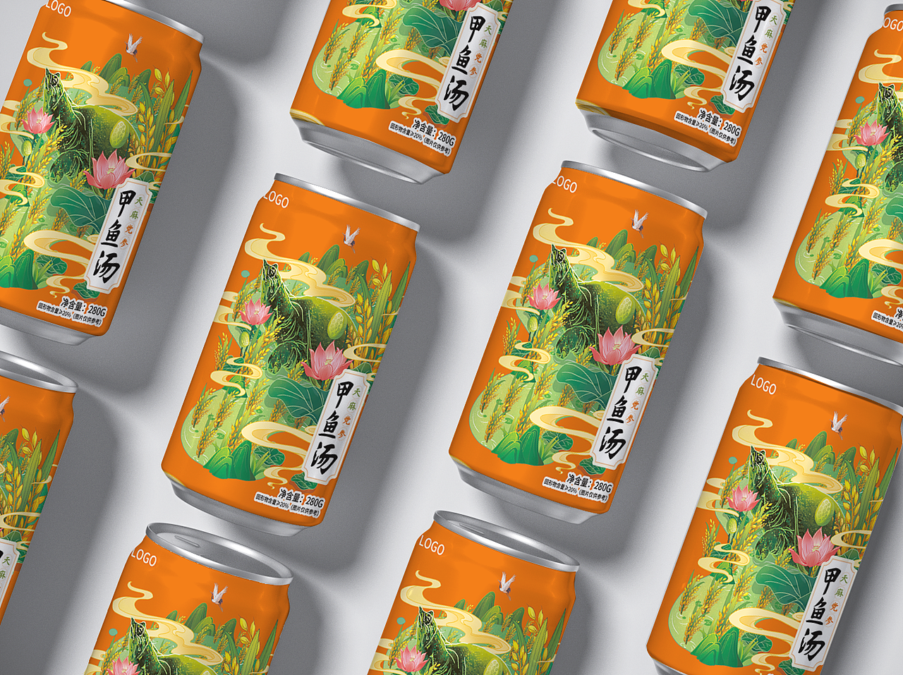 甲鱼汤包装设计