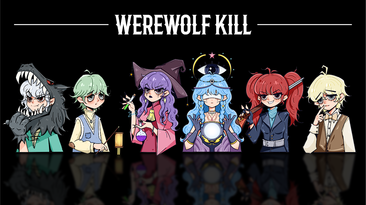 狼人杀卡牌设计（图ZMzIxODI1NzMy） - 商业插画 - 站酷设计师鱼白白Yubi原创素材 - 站酷ZCOOL