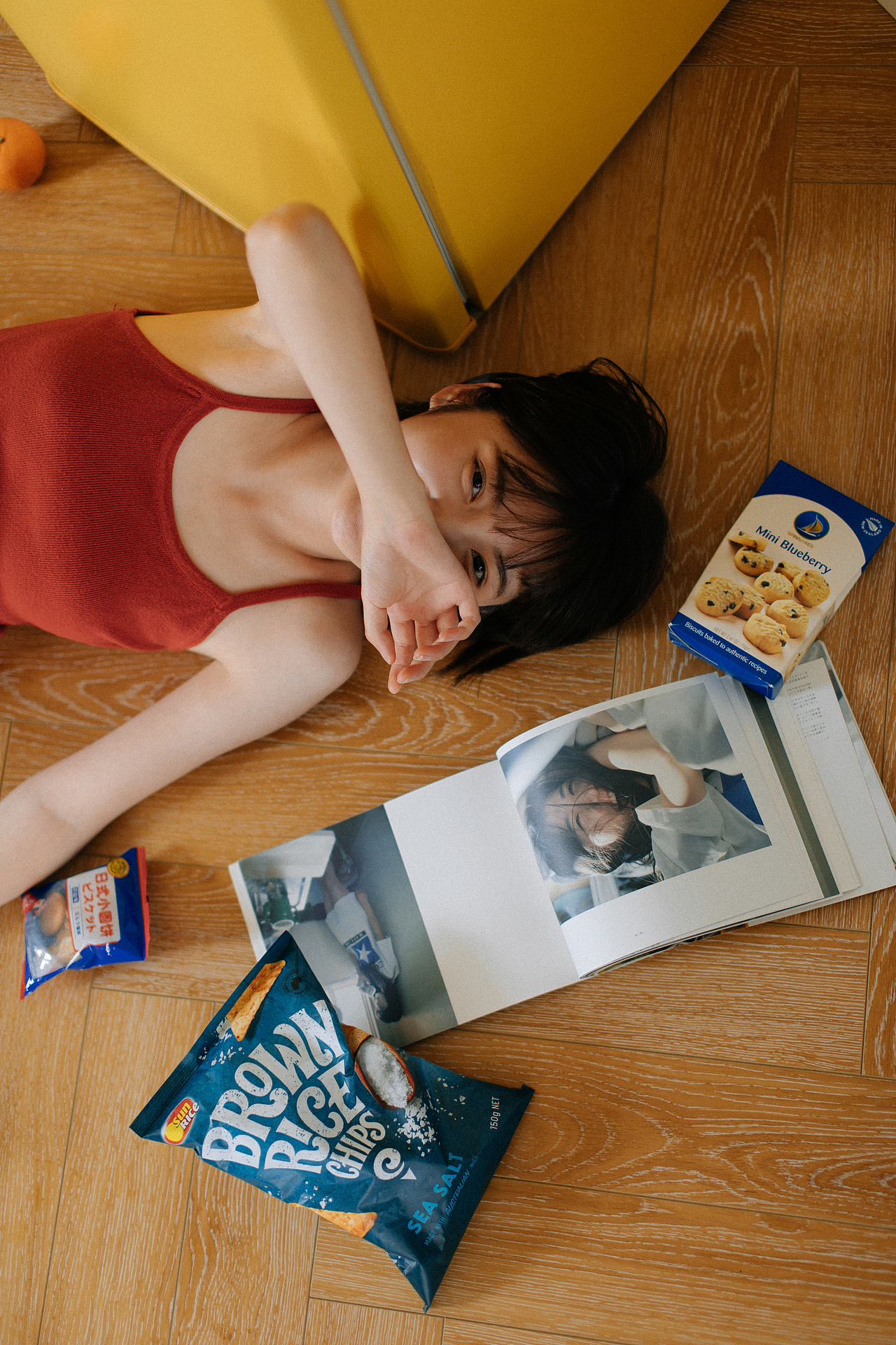 女孩,夏天的颜色