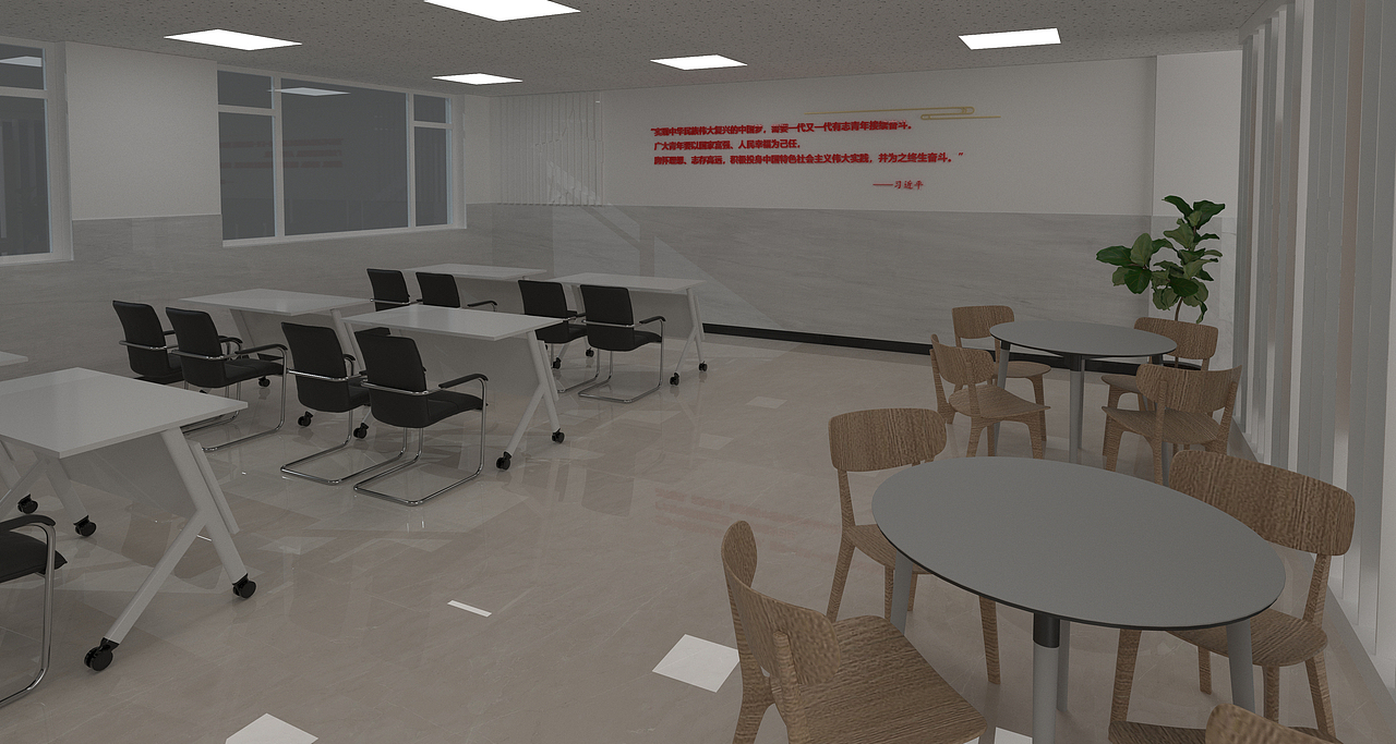 办公环境包装设计 海阳市财政局