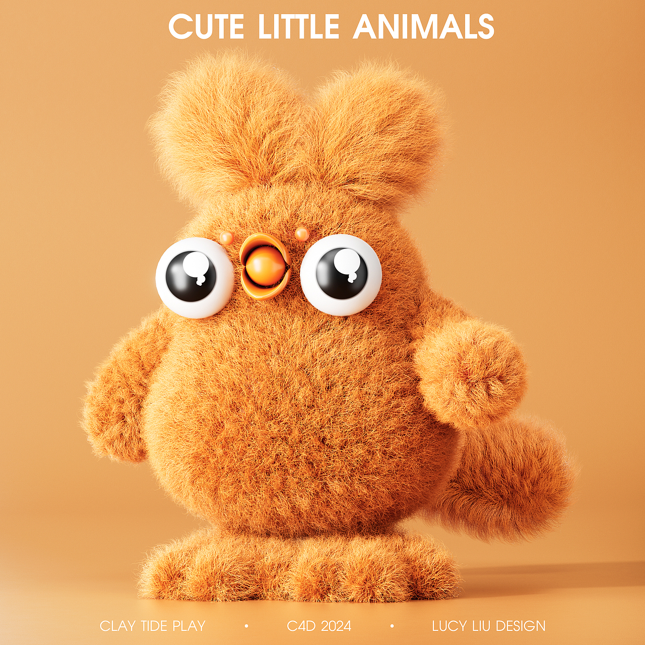 《CUTE LITTLE ANIMALS》可爱的小动物之潮玩IP