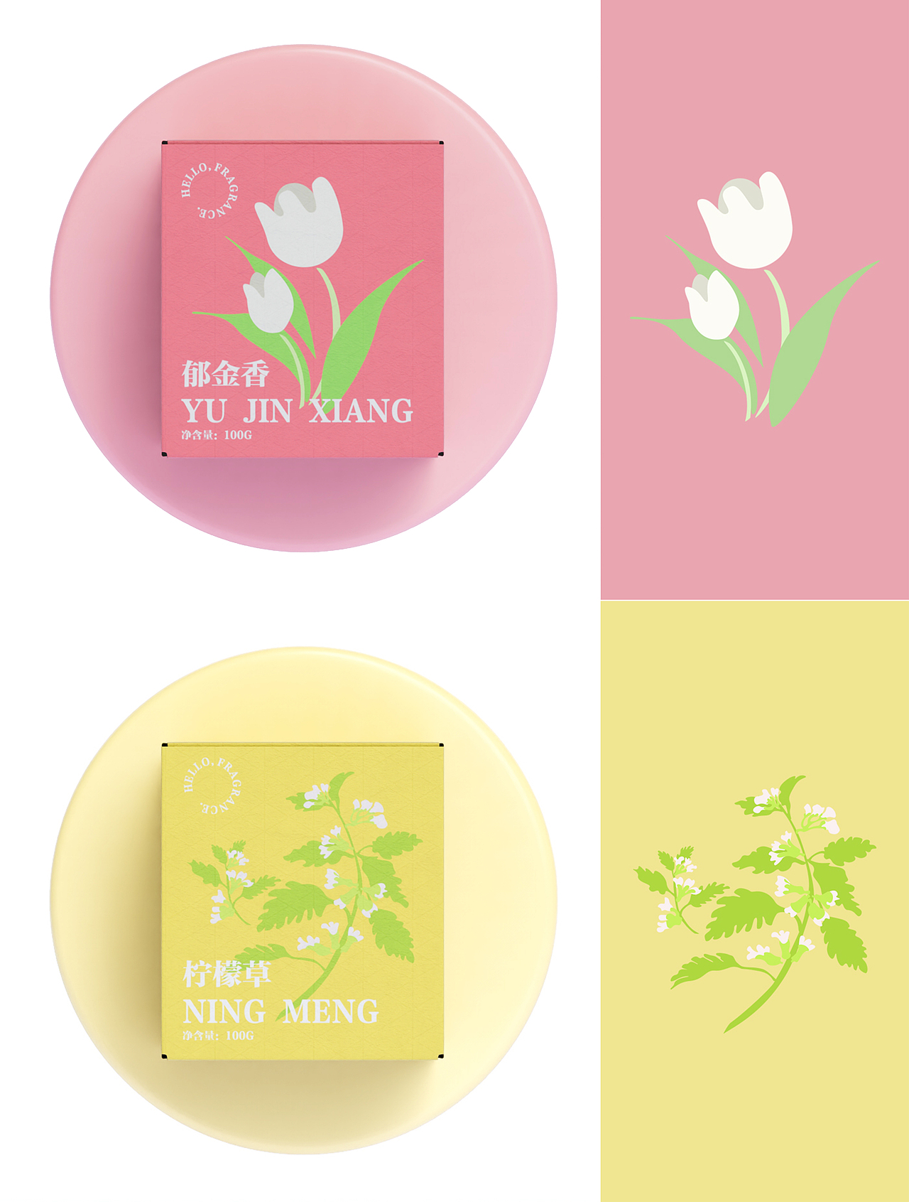 简笔插画/可爱的护手霜包装设计（图ZMzMyMzk3OTAw） - 包装 - 站酷设计师YeemyYe原创素材 - 站酷ZCOOL