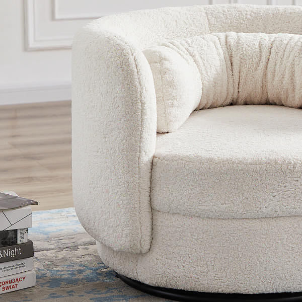 白色单椅沙发拍摄，家具拍摄，白色单椅沙发场景拍摄图