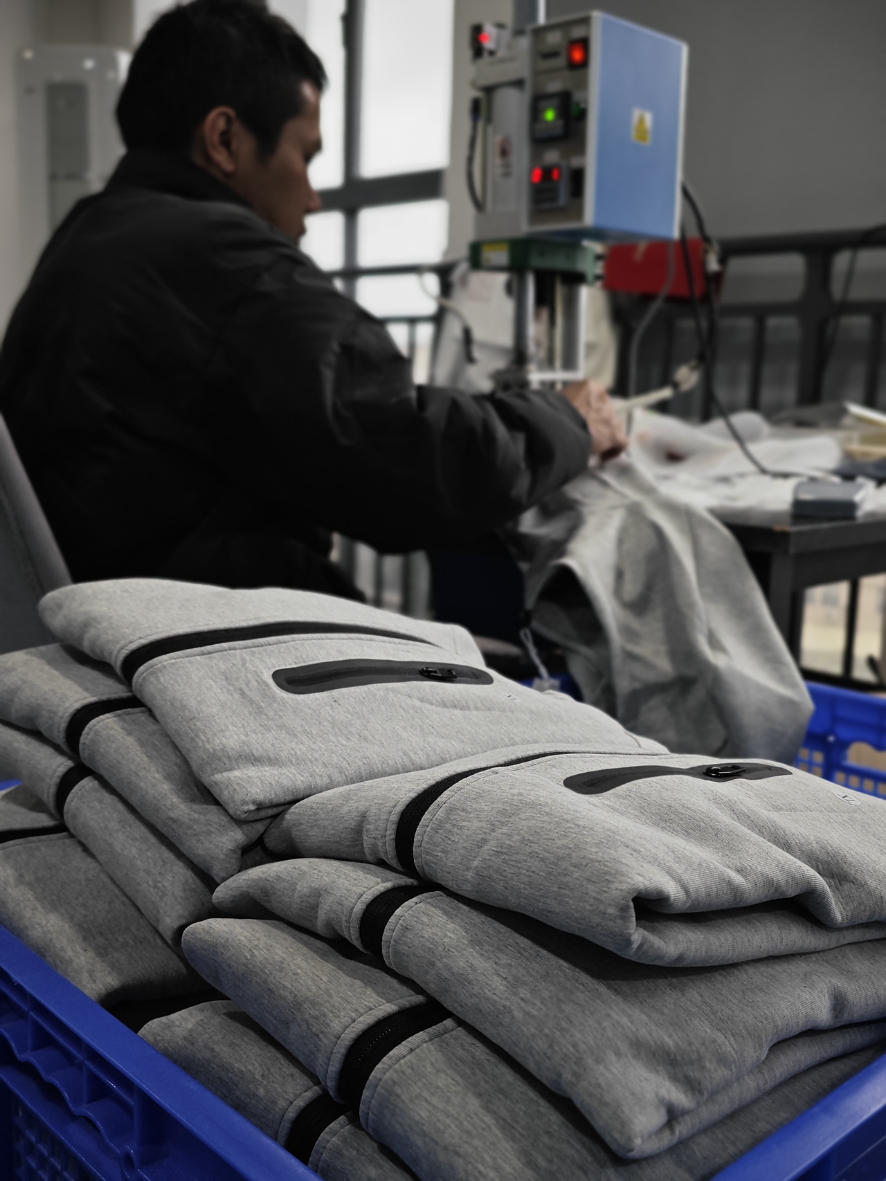 拍一点文化衫车间的日常