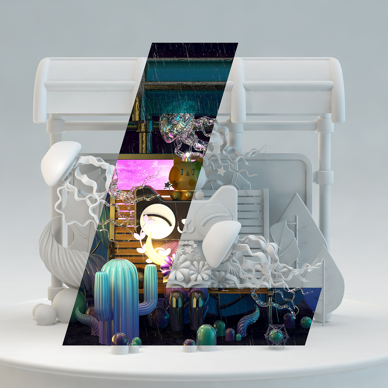 C4D建模渲染练习（图ZMzAyMzcwMjU2） - 产品 - 站酷设计师萍子栗原创素材 - 站酷ZCOOL