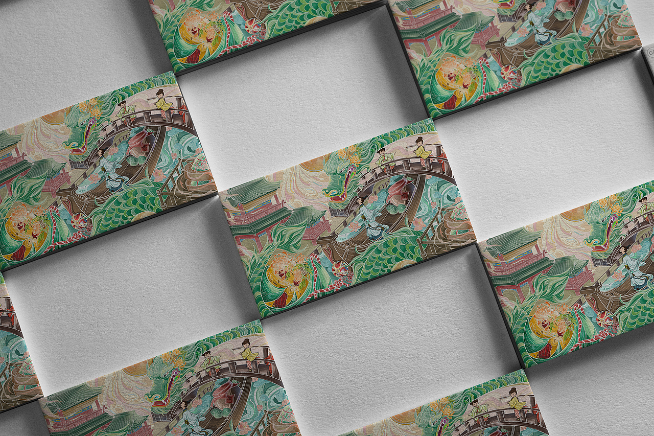 端午节插画--粽享端午