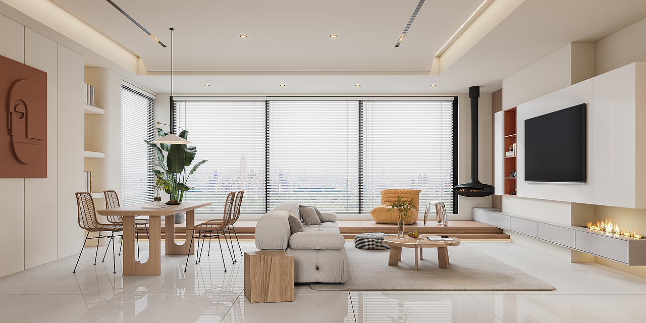 侘寂现代（图ZMjk2MjYzMzI0） - 家装设计 - 站酷设计师晚星YT原创素材 - 站酷ZCOOL