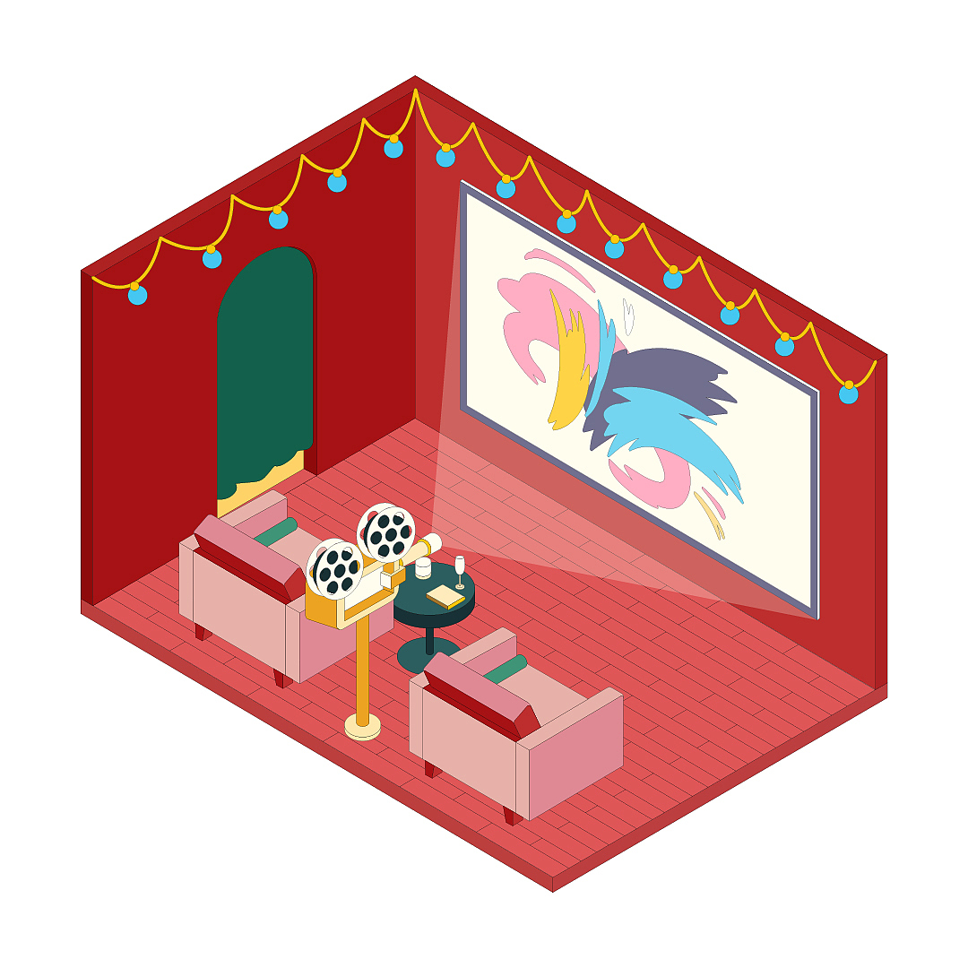 2.5D插画（图ZMzY4NTkxODQ4） - 创作习作 - 站酷设计师iamsuperBess原创素材 - 站酷ZCOOL